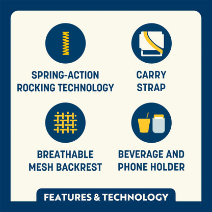 Comfort Pro Rocker™ - LSU Tigers